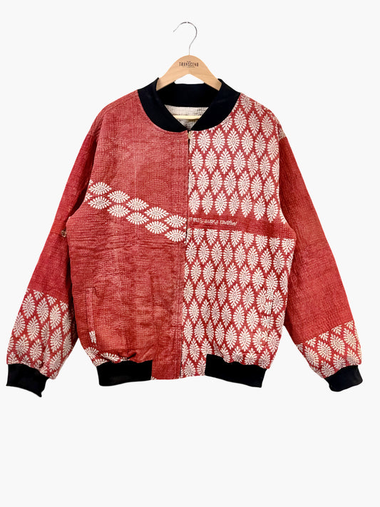 MEN'S Reversible Kantha Bomber - Eren - XL