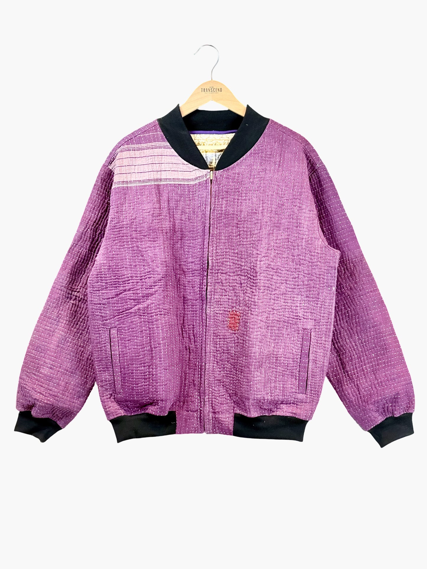 MEN'S Reversible Kantha Bomber - Zen - XL