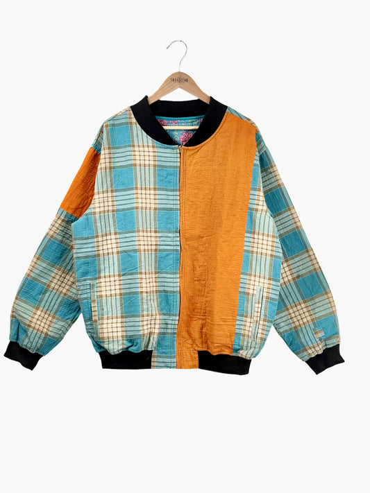 MEN'S Reversible Kantha Bomber - Cai - XXL