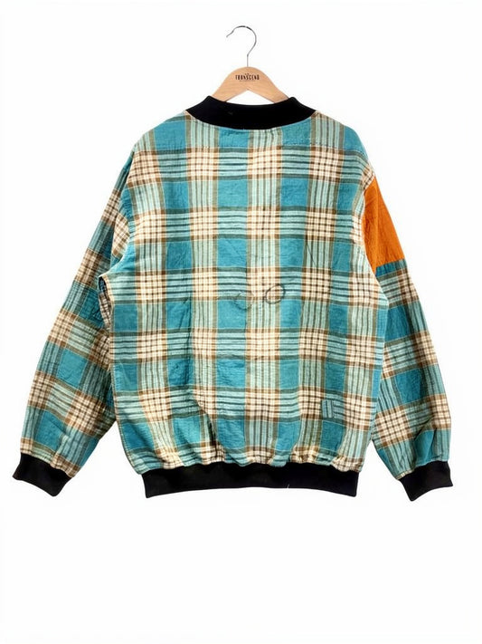 MEN'S Reversible Kantha Bomber - Cai - XXL