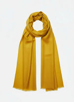 Cashmere Scarf - Mustard 1