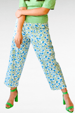AMANI Cotton block print trousers - Transcend 4