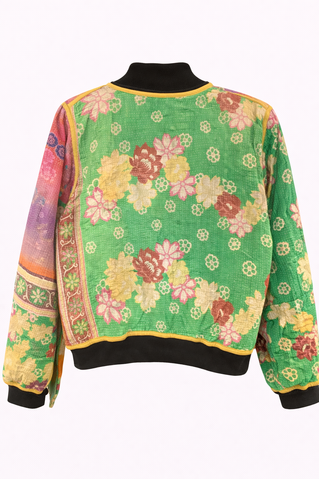 Anisa Reversible Kantha Bomber - M