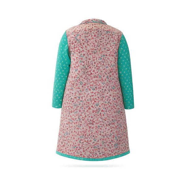 Leila Coat - The Polka Blossom - XL — back