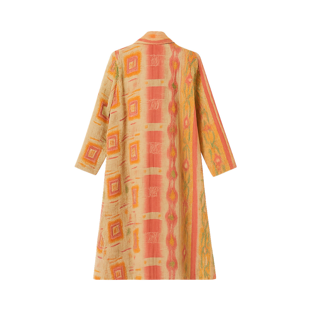 Leila Coat - The Amber Paisley - XL — detail