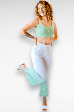 Daisy embroidered tank top - Transcend 3