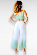 Daisy embroidered tank top - Transcend 4