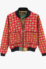 Esme Reversible Kantha Bomber - M 3
