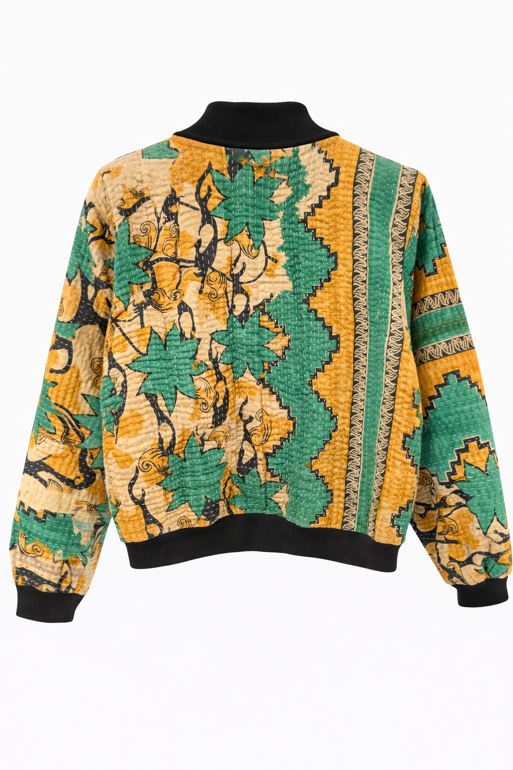 Esme Reversible Kantha Bomber - M