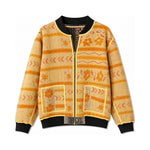 MEN'S Reversible Kantha Bomber - Fahim - L — main side front, flat product shot on white 1