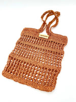 GIA | Handwoven Natural Raffia Tote Hand Bag - Transcend 1