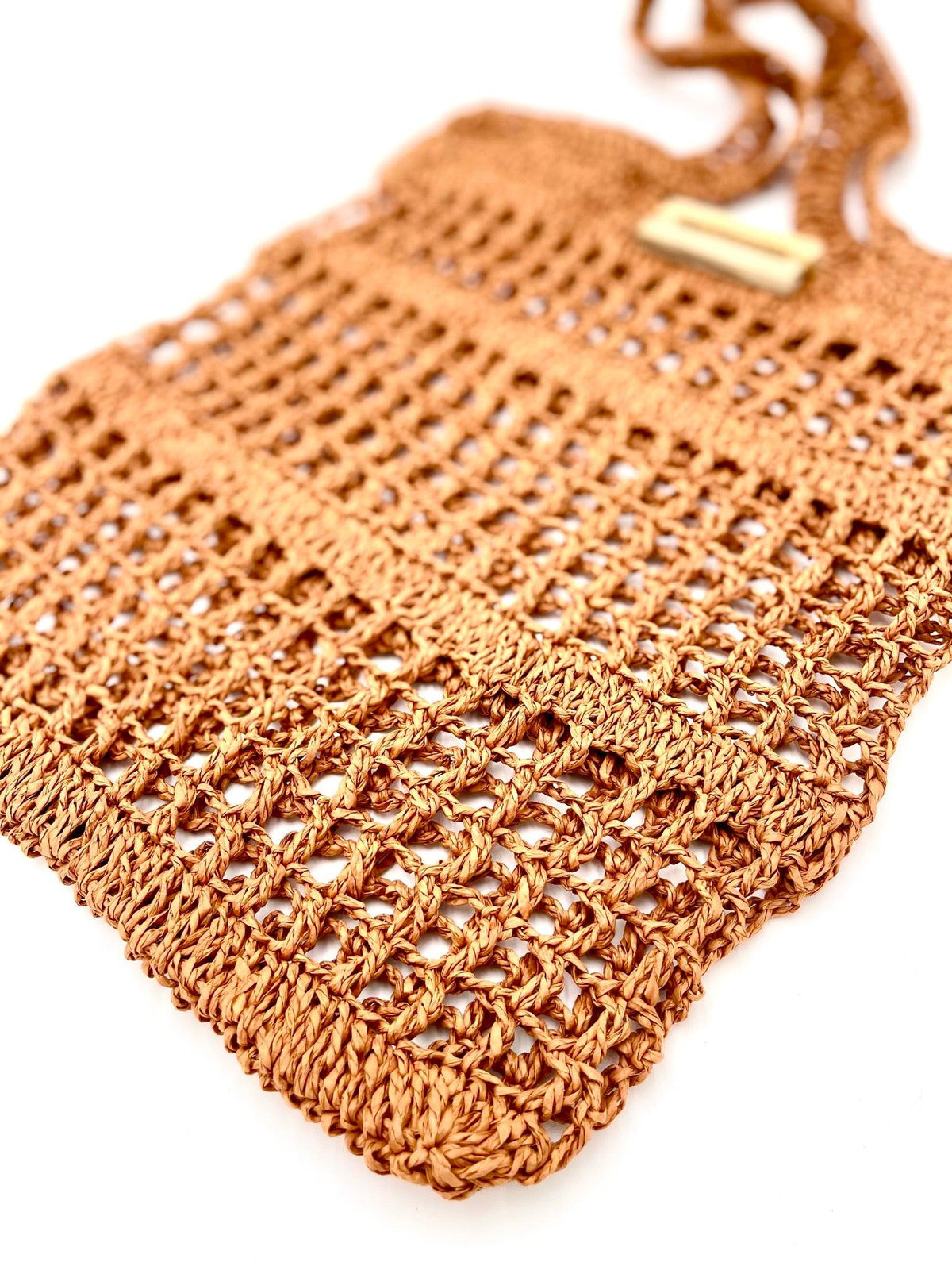 GIA | Handwoven Natural Raffia Tote Hand Bag - Transcend