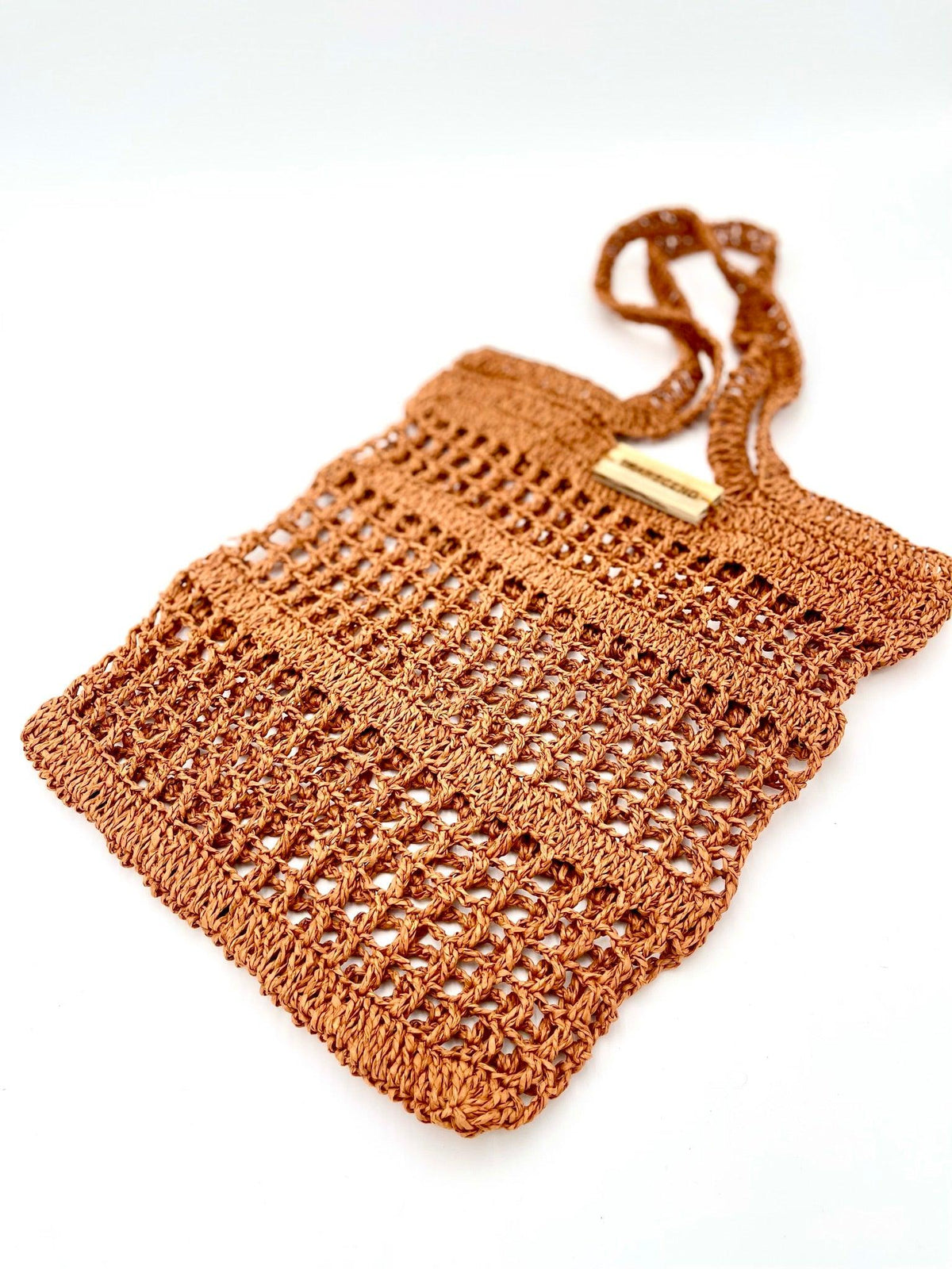 GIA | Handwoven Natural Raffia Tote Hand Bag - Transcend