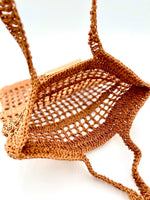 GIA | Handwoven Natural Raffia Tote Hand Bag - Transcend 6