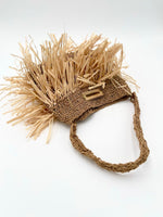 Kiki | Handwoven Natural Raffia Fringe Tote Hand Bag - Transcend 4
