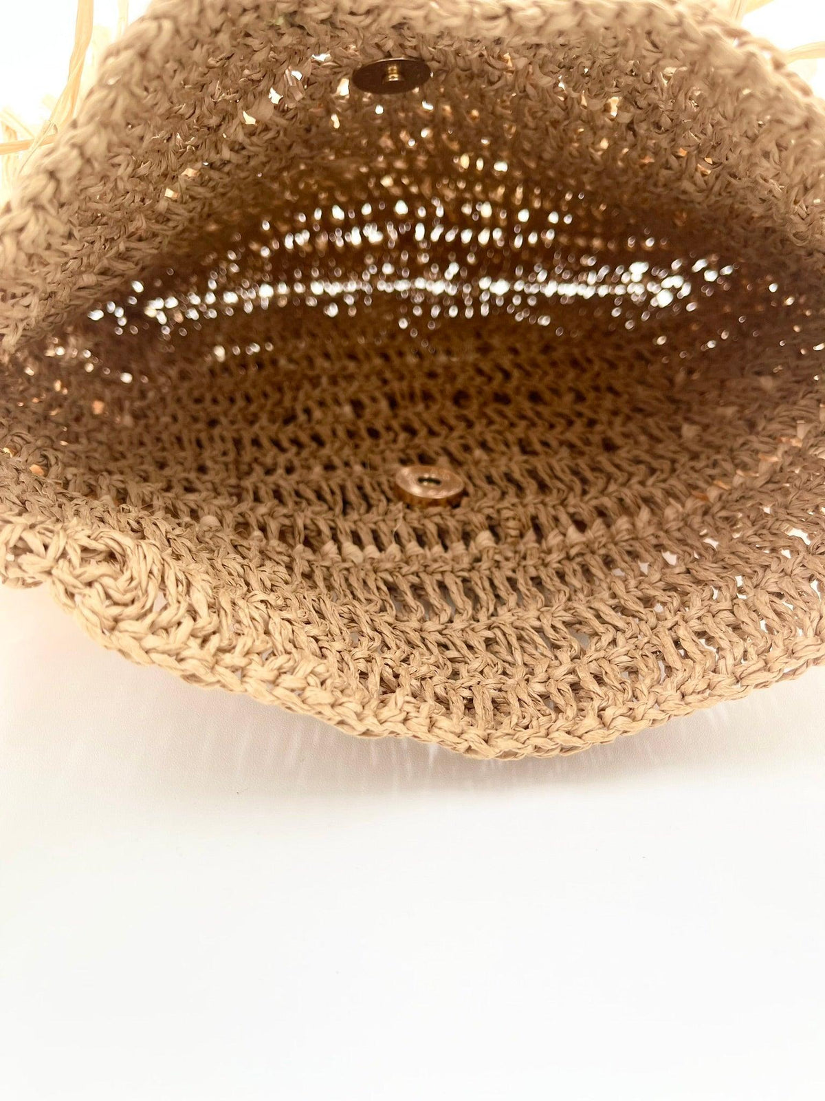 Kiki | Handwoven Natural Raffia Fringe Tote Hand Bag - Transcend
