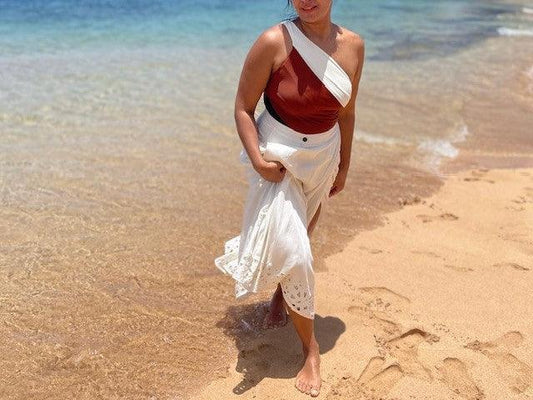 Lattice Skirt, Beach Coverup - Transcend