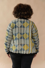 Leena Reversible Kantha Bomber - XL — back 3