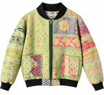 Leena Reversible Kantha Bomber - XL — front 1