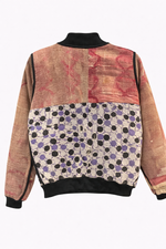 Liora Reversible Kantha Bomber - M 4