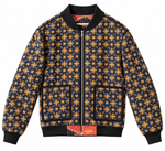 MEN'S Reversible Kantha Bomber - Azlan - L — front 1