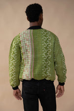 MEN'S Reversible Kantha Bomber - Mikail - S — back 2