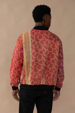MEN'S Reversible Kantha Bomber - Wasim - M — back 3