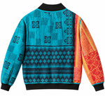 MEN'S Reversible Kantha Bomber - Wasim - M — reversible side, back 4