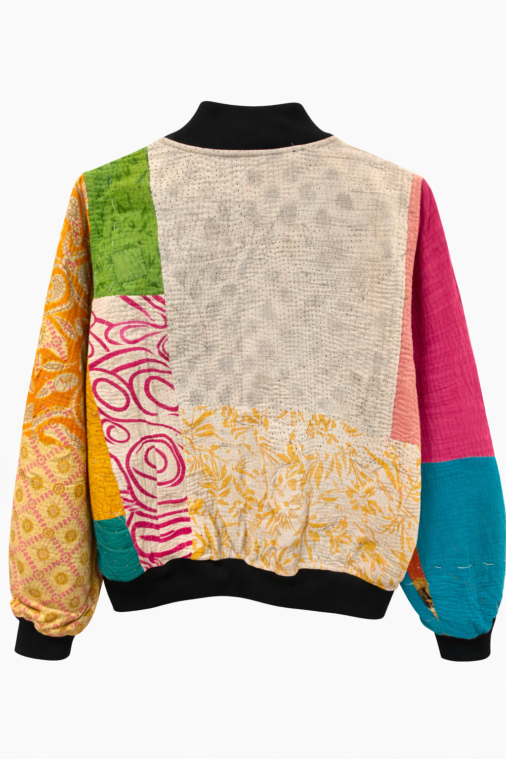 Mireya Reversible Kantha Bomber - M