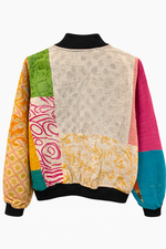 Mireya Reversible Kantha Bomber - M 4