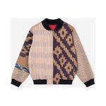 MEN'S Reversible Kantha Bomber - Naim - L — main side front, flat product shot on white 1