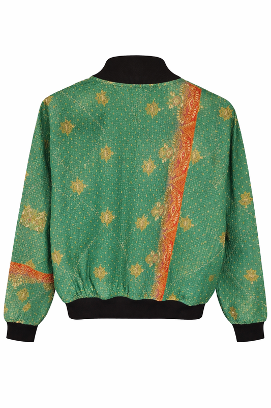 Nerina Reversible Kantha Bomber - XS
