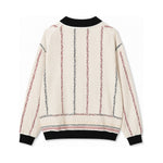 MEN'S Reversible Kantha Bomber - Reza - XXL — reversible side back, flat product shot on white 4