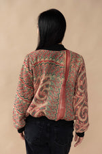 Saira Reversible Kantha Bomber - M — back 3