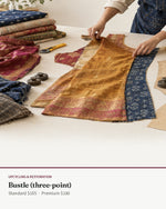 Bustle (three-point) — Transcend service 1