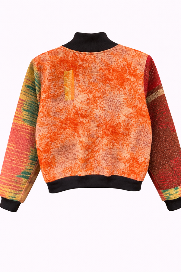 Soraya Reversible Kantha Bomber - XS