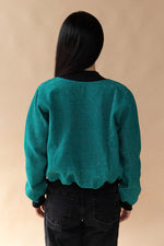 Tara Reversible Kantha Bomber - S — back 3