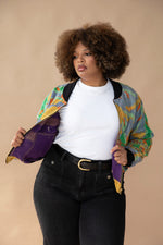 Uma Reversible Kantha Bomber - L — Additional shot 1 5