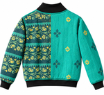 Yara Reversible Kantha Bomber - M — Reversible side - Back 6