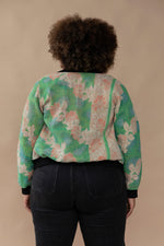 Yara Reversible Kantha Bomber - M — reversible side, front 2