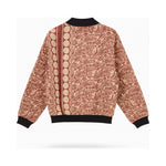 MEN'S Reversible Kantha Bomber - Zoray - M — main side back, flat product shot on white 3