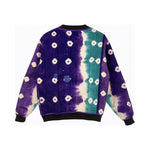 MEN'S Reversible Kantha Bomber - Zoray - M — reversible side back, flat product shot on white 4