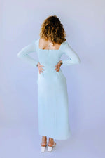 Powder Blue Maxi Dress 3