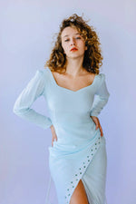 Powder Blue Maxi Dress 2