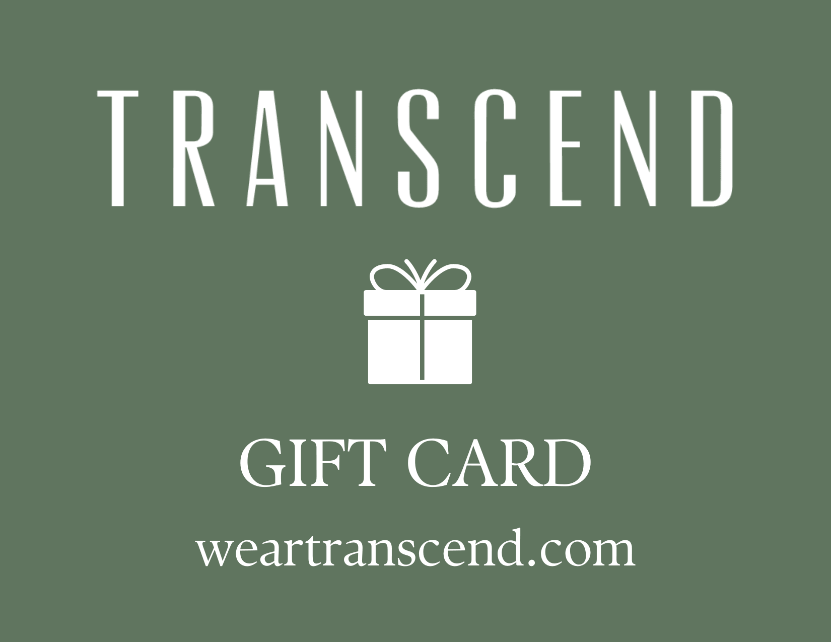 Transcend Gift Card - Transcend